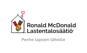 Ronald mcdonald lastetalosäätiö logo
